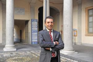 Il presidente della Provincia, Matteo Besozzi